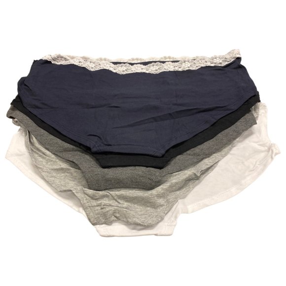 Emprella Essential Basics women's Soft- 5 Pack Ladies Hipster-XL - Picture 3 of 4